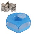 thumbnail image 1 of Small Animal Tent, Waterproof Kitty Tent Multipurpose  For Kitty For Hamster Blue, 1 of 8