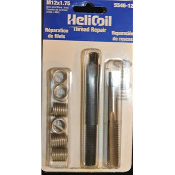 HELICOIL 554612 Thread Repair Kit, 12 mm. x 1.75 In.