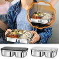 thumbnail image 1 of Portable Stainless Steel Bento Lunch Box | Leak-Proof & Insulated Food Container with Lid | Multiple Compartments for Kids Students Office Workers | BPA-Free | Easy Clean | Large Capacity, 1 of 3