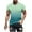 Multicolor, variant on Dagugfen Tshirts for Men Plus Size Short Sleeve Crew Neck Slim Comfy Gradient Color Casual Tee Tops