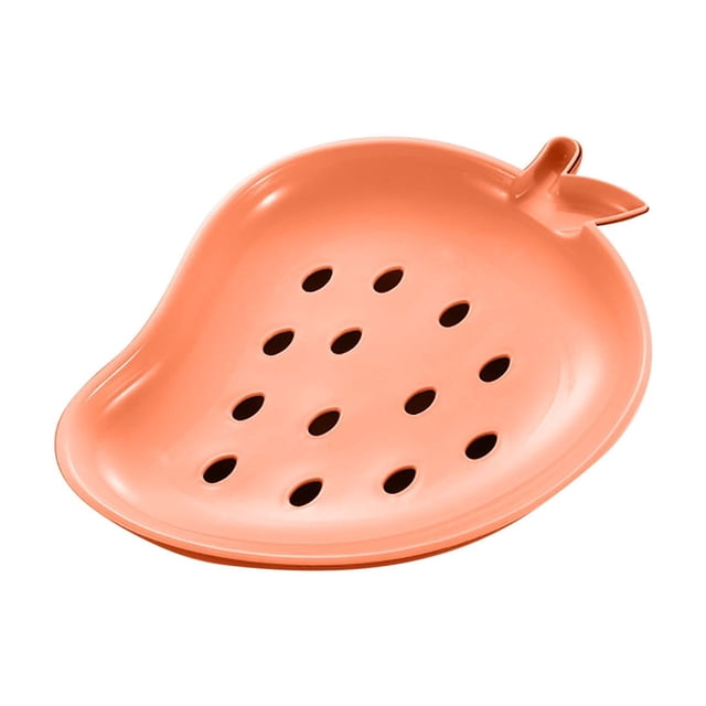 Fruit Drainage Tray Double-Layer Plastic Washing Basket for Household Dining Table Use