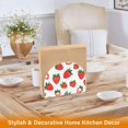 thumbnail image 6 of Yayeee Napkin Holder for Table Set of 2 Kitchen Paper Tissue Organization, Strawberry, 6 of 8