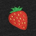 thumbnail image 2 of Dalix Strawberry Embroidered Fleece Crewneck Long Sleeve Sweatshirt Mens in Dark Heather 2XL XX-Large, 2 of 5