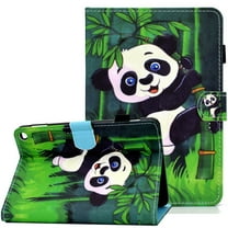 All-New Fire HD 10 Plus Case 2021, Cover for Fire HD 10.1" 11th Gen 2021, Allytech Auto Sleep Wake PU Leather Anti-Scratch Card Holder/Pen Slot Case for Kindle Fire HD 10.1" 2021, Lovely Panda