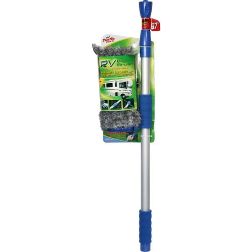 Turtle Wax RV Flow-Thru Big Brush with Extension Pole