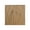 Polished Copper, variant on FASÄDE Waves Vertical 4-foot x 8-foot PVC Wall Panel in Brushed Nickel