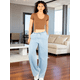 thumbnail image 2 of Playera Mujer Casual Crop Top Stretch Cómoda Blusa Corta, 2 of 5