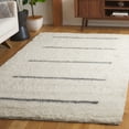 thumbnail image 2 of SAFAVIEH Kenya Siomha Striped Area Rug, Ivory/Grey, 4' x 6', 2 of 13