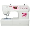 Janome C30 Computerized Sewing Machine With 30 Stitches, Including Buttonhole, Jam-Proof Bobbin And Lcd Screen