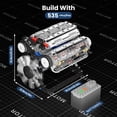 thumbnail image 2 of Kit de motor modelo Mould King 10088 V8 con 535 piezas para niños mayores de 14 años, 2 of 7