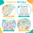 thumbnail image 3 of joogoo Gradient Axolotls Boys Swim Trunks Beach Swimsuit Shorts Boxer 5-6T, 3 of 8