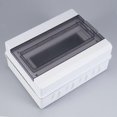 thumbnail image 1 of Breaker Box: Outdoor Ip65 Waterproof Distribution Box - Plastic Electrical Enclosure With Clear Cover - Weatherproof Breaker Case For Industrial And R, 1 of 3