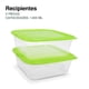 thumbnail image 1 of Set de 2 Recipientes verdes 1400ml, 1 of 4