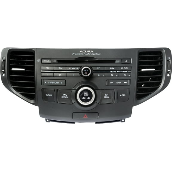 Restored 2011-2014 Acura TSX AM FM SAT Radio Single Disc CD Player 39100-TL2-A110-M1 1XA9 (Refurbished)