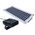 thumbnail image 1 of Heater Solar Panel Heater 30W Monocrystalline Silicon Solar Panel Portable Space Heater for Outdoor, 1 of 7
