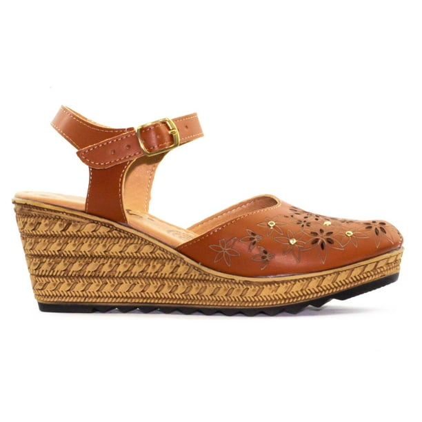 Zapatillas para Mujer Caribe 23776 cafe 23
