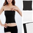 thumbnail image 4 of MYG Fashion Basic Layering Stretch Plain Strapless Tube Top Seamless Sleeveless Tee, 4 of 5