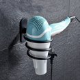 thumbnail image 2 of Organizador de Secador de Pelo de Aluminio para Baño, Soporte para Secador y Plancha de Pelo, Estantes de Pared, Accesorios, Soplador C, 2 of 5