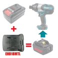 thumbnail image 1 of Adaptador convertidor de batería de litio Einhell de 18v a herramientas eléctricas de baterías de iones de litio Makita Bl18 Lxt 18v, 1 of 5