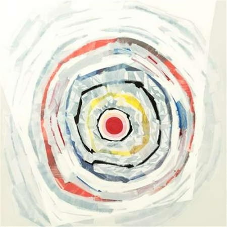 tangletown fine art target iv by nino mustica poster frame 20 x 20