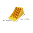 thumbnail image 2 of CIMAXIC 1 Pce Élingue de Roue Robuste Aide à Maintenir Votre Véhicule en Place Butée de Roue, 12.6"X8.66"X6.3", 2 of 4