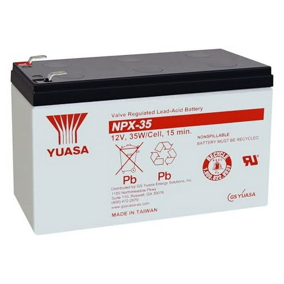 YUASA BATTERY NPX-35 12V 35WPC BATTERY