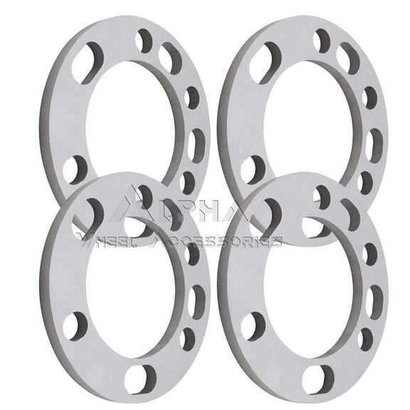 4Pc 6x5.5 Wheel Spacers 1/4" Inch (6mm) For Chevy GMC Silverado Sierra 1500