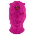 thumbnail image 1 of Gravity Threads Video Game Heart 3-Hole Ski Mask - Hot Pink, 1 of 2