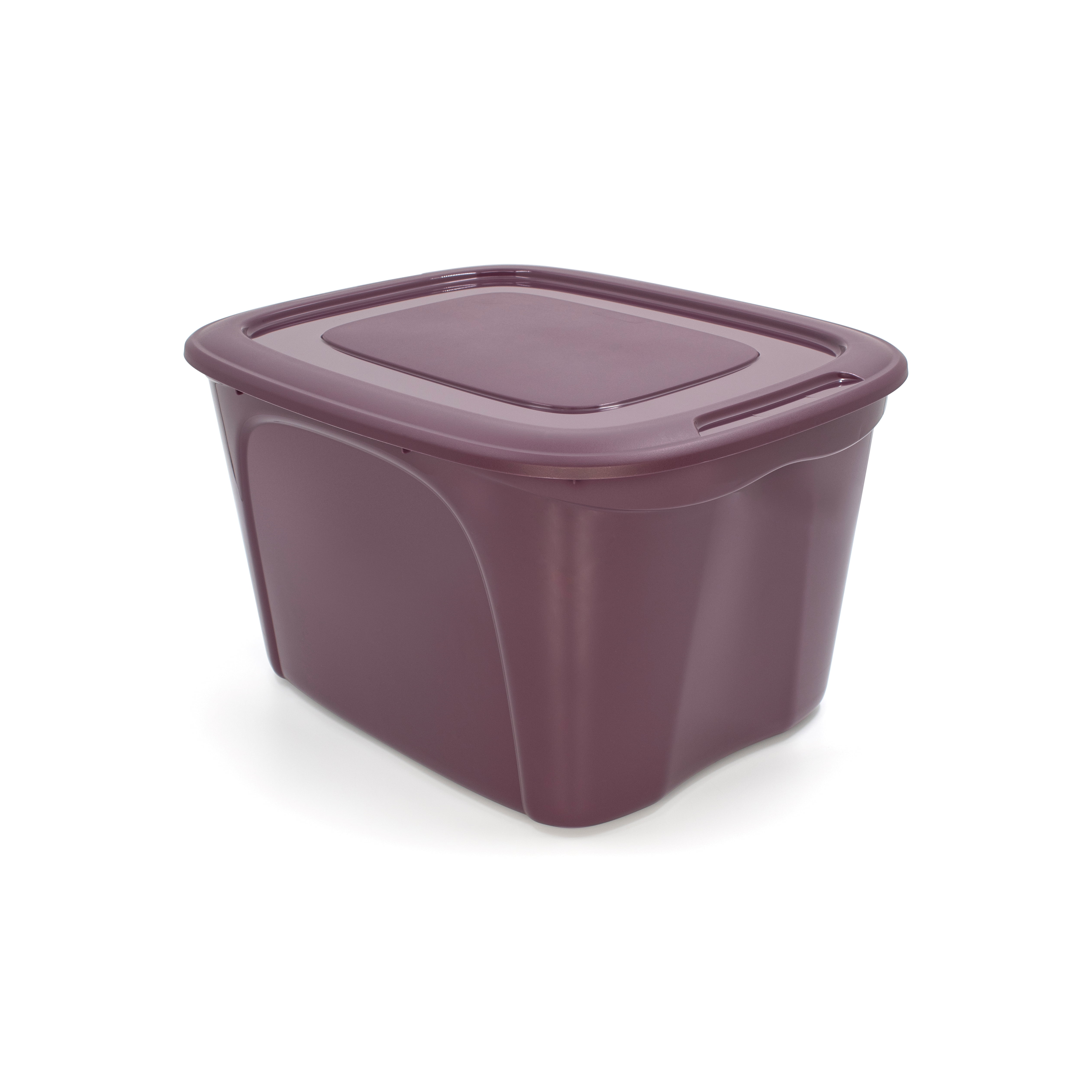 Marque Tuffstore Capacité de 63L (16,6 gal), Gamme Utilitaire, Fourre-tout de Rangement en Aubergine Capacité de 63 l (16,6 gal), gamme utilitaire