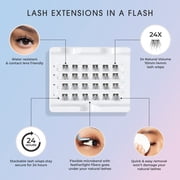 KISS FALSCARA Collection DIY Eyelash Extensions Multipack, Lengthening Wisps, 24 Ct.
