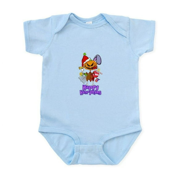 CafePress - Happy Everything! Infant Bodysuit - Baby Light Bodysuit, Size Newborn - 24 Months