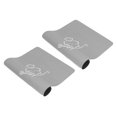thumbnail image 4 of 2pcs Coffee Mat Skid Resistance Waterproof Dish Drying Mat Coffee Maker Mat for Countertops Pet Feeding 30x40cm/11.81x15.75in, 4 of 5