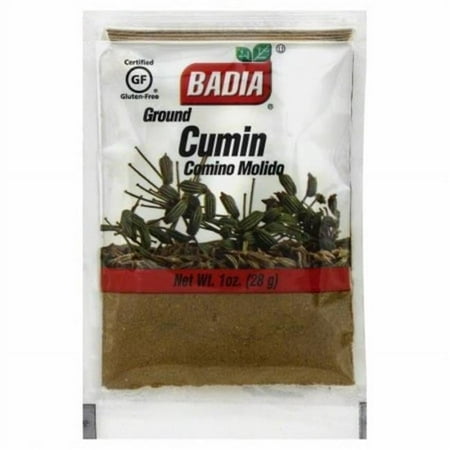 Badia Ground Cumin, Comino Molido, 1 oz Bag