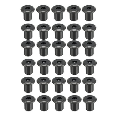 

M8x12mm Rivet Hex Socket Head Insert Nut Screw Post Power Coated 30pcs