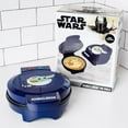 thumbnail image 3 of Uncanny Brands Star Wars The Mandalorian The Child Waffle Maker- Baby Yoda Waffles, 3 of 5