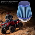 thumbnail image 3 of Filtro de aire de 44 mm para ciclomotor Gy6, 150 cc, ATV, Quad, 4 ruedas, Go Kart, Buggy, Scooter (azul), 3 of 10