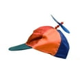 thumbnail image 2 of Helicopter Baseball Hat Nerd Propeller Beanie Crazy Cap Funny Novelty Costume Accessory, 2 of 4