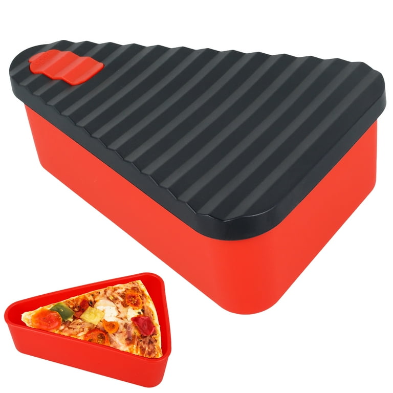 Portable Reusable Pizza Pack Container Box Triangular Pizza Storage  Container