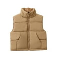 thumbnail image 2 of Godderr Kids Toddler Winter Warm Vest Coats for Boys Girls 2-10Y Baby Lightweight down Warm Waistcoat Winter Sleeveless Puffer Jacket for Kid, 2 of 8