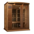 thumbnail image 2 of Maxxus 3-Person Near Zero EMF (Under 2MG) FAR Infrared Sauna (Canadian Hemlock), 2 of 5