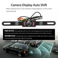 thumbnail image 4 of YILIBX Auto Digital Backup Camera and 5'' LCD Monitor Kit, Stable Signal Rear View Reverse Camera Kit with Night Vision, 12V-24V IP68 Waterproof Camera for Trucks, RVs, Vans, Trailer, Camping, 4 of 9
