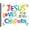 Framed, variant on Jesus Loves Children Poster Canvas Wall Art Christian Paintings Wall Decor Religious Bible Story Posters Prints For Living Bedroom Room Church Home Pictures Decoration