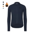 thumbnail image 2 of RISESBIK Pro Race Fit - Chaqueta térmica de forro polar para ciclismo para hombre, maillot de ciclismo de manga larga, ropa de ciclismo ligera para invierno, 2 of 5