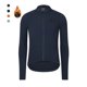 thumbnail image 2 of RISESBIK Pro Race Fit - Chaqueta térmica de forro polar para ciclismo para hombre, maillot de ciclismo de manga larga, ropa de ciclismo ligera para invierno, 2 of 5