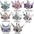 thumbnail image 3 of Pet Supplies Plush Hanging Ferret Rat Pet Sleeping Bag Pet Hammock Squirrel Beds Hamster Cage LOVE GREEN M, 3 of 8
