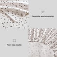 thumbnail image 4 of Codi Flannel Sheets Full Size- 4 Pieces Ultra Soft Flannel Sheet Set, Cozy 100% Cotton Bedsheets, Novelty Printed Bedding Sets, Christmas Themed Warm Sheets, 12 Inch Deep Pocket, Grey Stars, 4 of 16