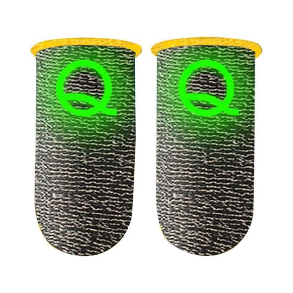 Manchons de Doigt pour Manette de Jeu Mobile, Gants de Jeu Mobile Lumineux Attrayants Sensibles pour Tablette