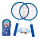 thumbnail image 1 of Muyoka Raquetas de bádminton para niños 8 en 1 Juego de bádminton para niños Juego de entrenamiento de juego de bádminton Juego de deportes para interiores y exteriores con 2 raquetas, 3 volantes, 2 p Muyoka Hogar, 1 of 6