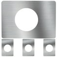 thumbnail image 1 of 4pcs Door Reinforcement Plates Sturdy Door Knob Fixing Filler Deadbolt Cover Plates, 1 of 9