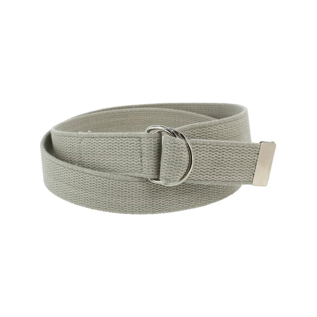 CTM® Cotton Web Belt with D Ring Buckle